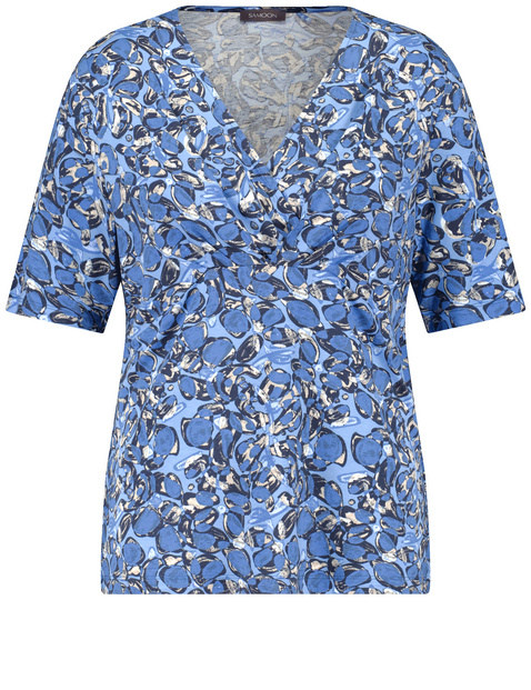 Halbarmshirt mit Allover-Print