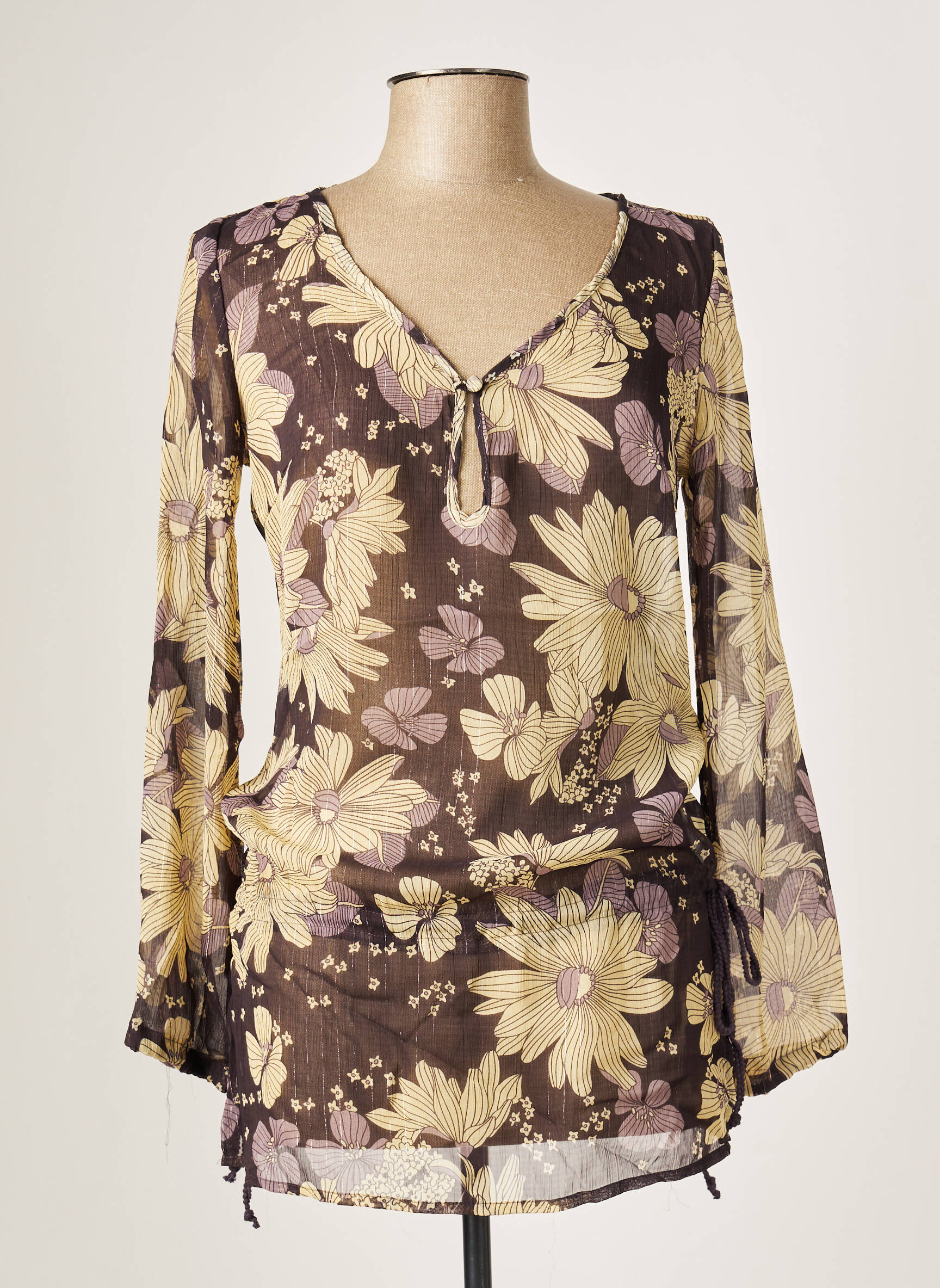 Vila Tuniquemanchelongue Femme couleur beige