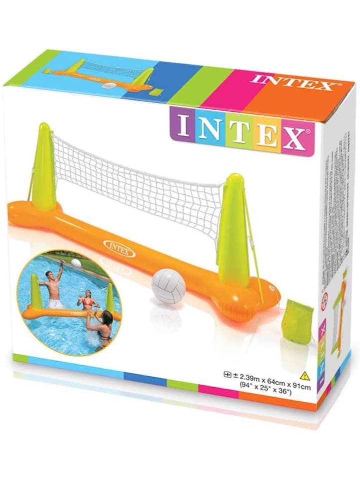 Intex Poolgame 3er Set, Fun Goals, Volleybal, Floating Hoops in orange günstig kaufen onesize