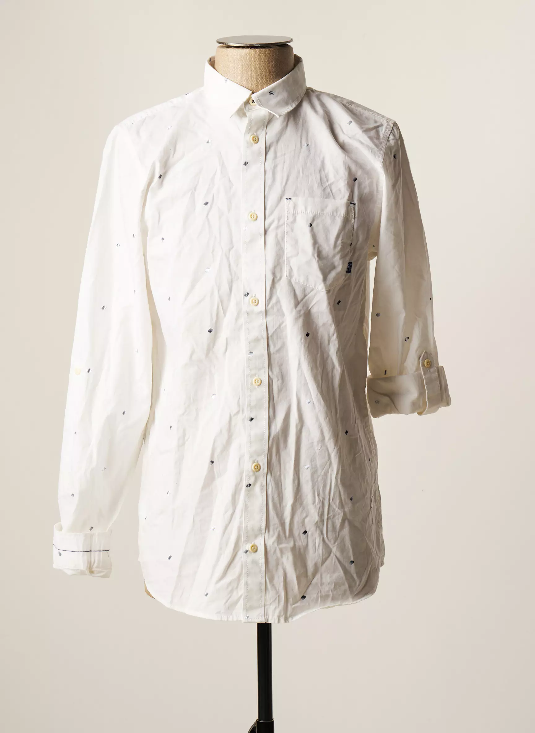 Jack Jones Manches Longues Garcon couleur blanc