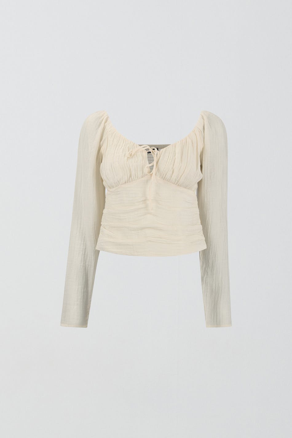 Gathered bust blouse