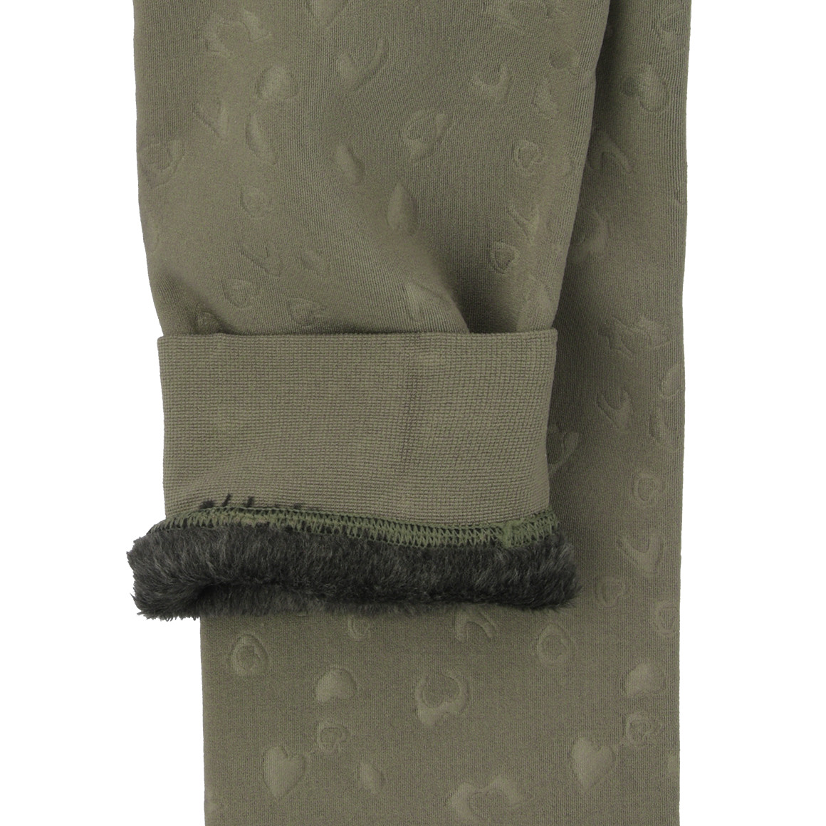 Mädchen Thermo-Leggings mit Herzchenmuster