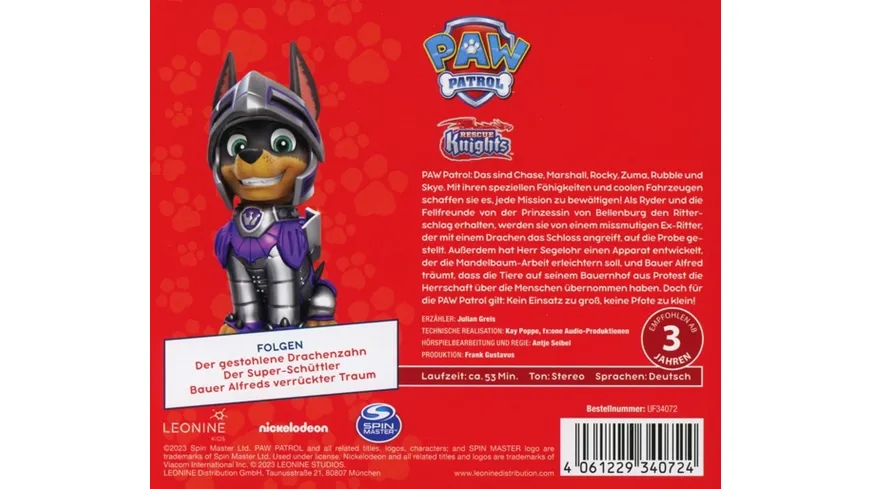 PAW Patrol CD 54