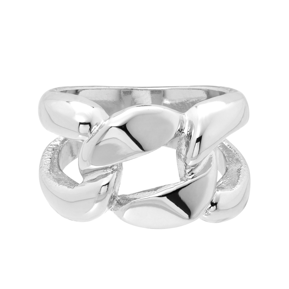 Pippa&Jean Bague en acier inoxydé Acier inoxydable en Argent Bague