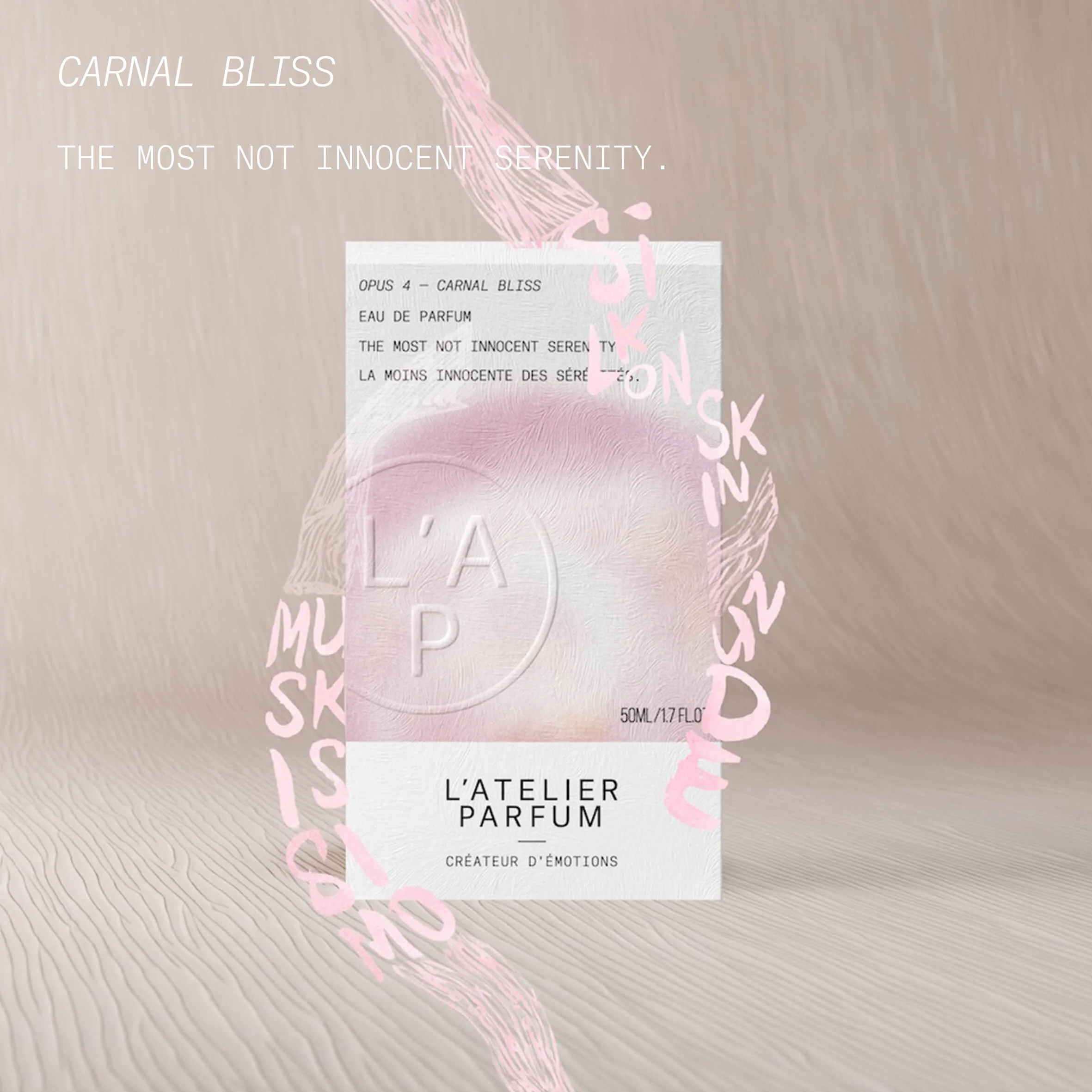 Opus 4 – Skin Sensation Carnal Bliss – Eau de Parfum Unisex, Eau de Parfum