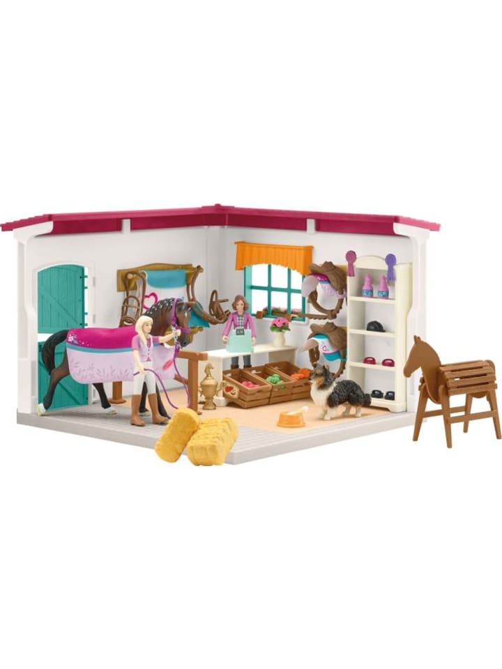 Schleich Horse Club Reitshop zum modularen Reiterhof in Rosa ab 5 Jahre günstig kaufen onesize