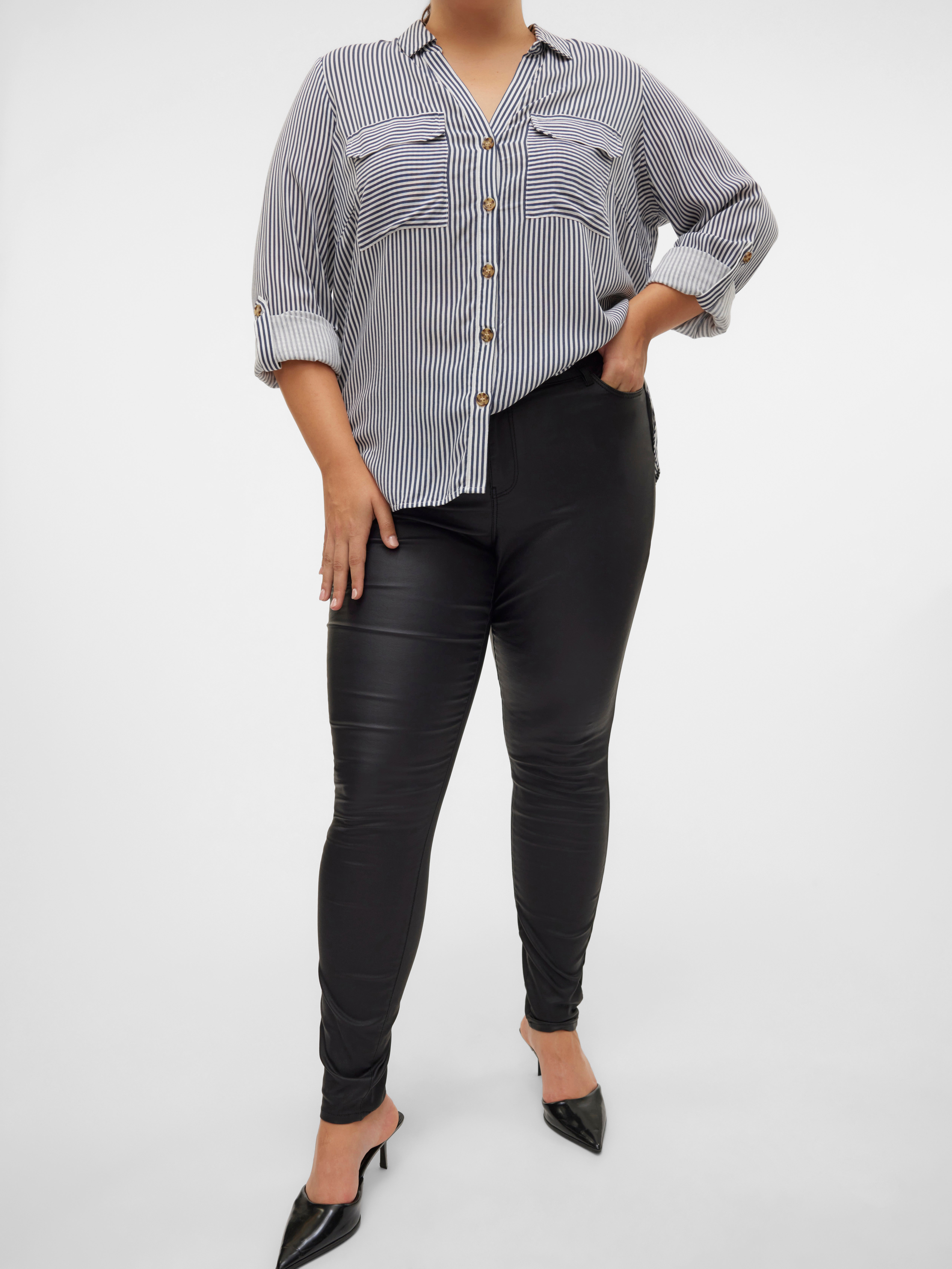 VMSEVEN Mittlere Taille Hose