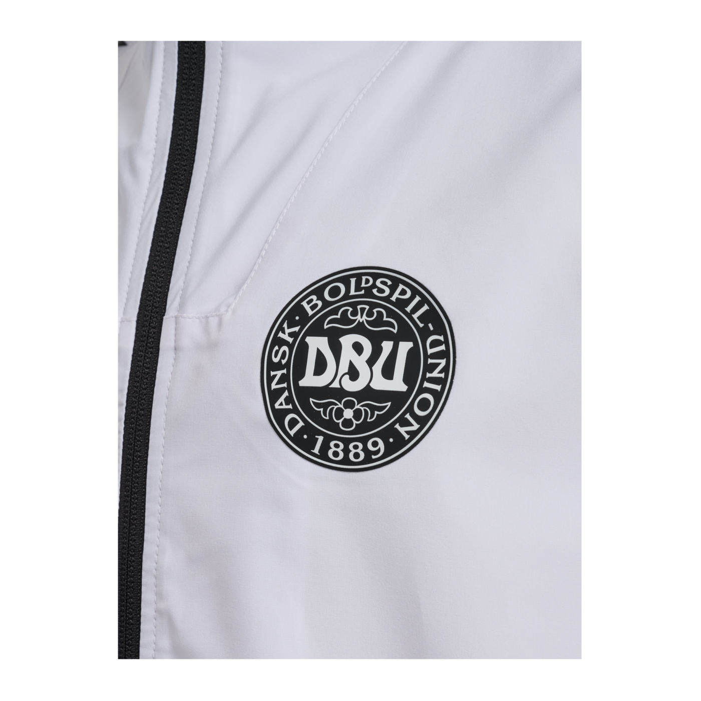 Hummel Dänemark Prematch Jacke EM 2024 Kids Weiss F9001