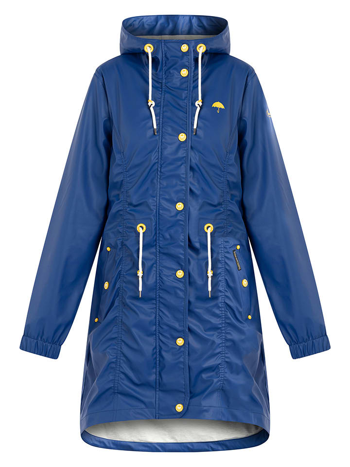 Schmuddelwedda Regenparka in Blau günstig kaufen