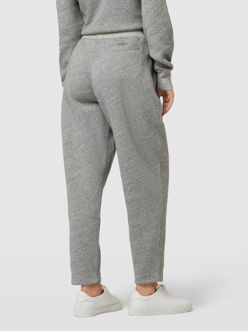 Sweatpants mit elastischem Bund in mittelgrau