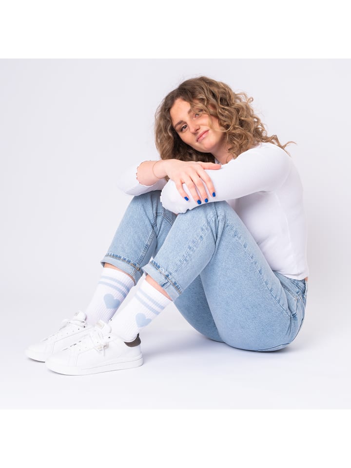 Occulto 3er Pack Herz Tennis Socken Venus in Grün/Pink/Blau günstig kaufen