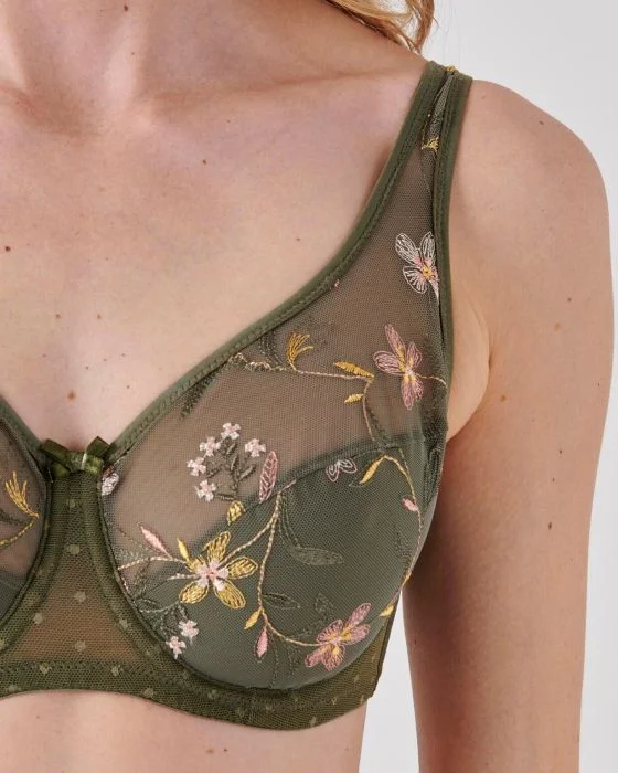 Soutien-gorge à armatures brodé LYNA de Damart