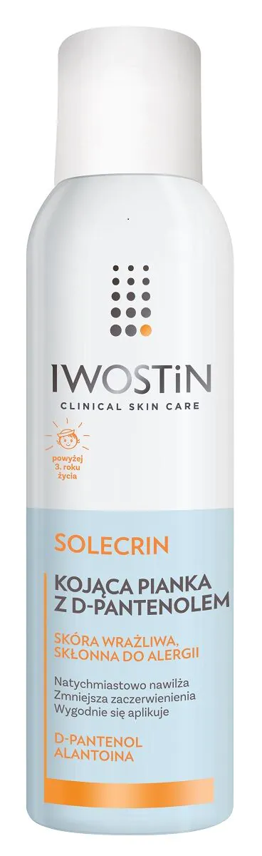 Iwostin Solecrin lindrende skum med D-panthenol