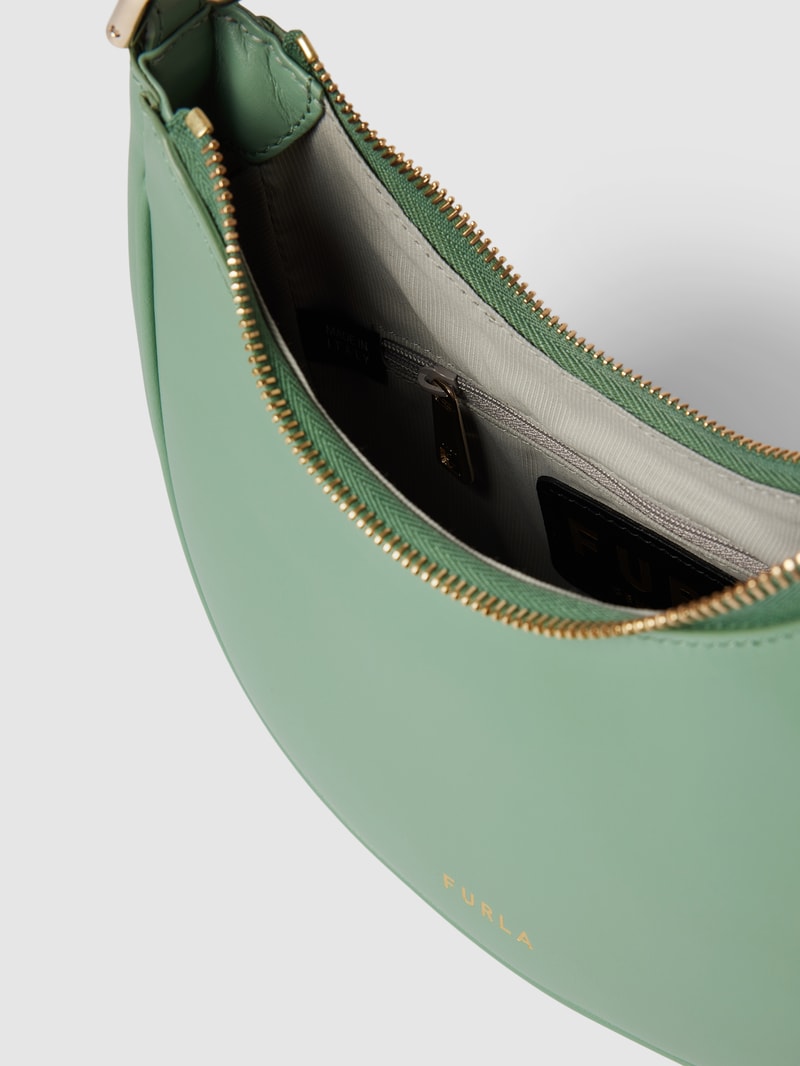 Hobo Bag mit Label-Detail Modell 'FURLA PRIMAVERA' in lagune