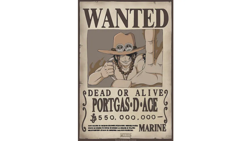 ONE PIECE 2er Set Chibi Poster Wanted Luffy & Ace