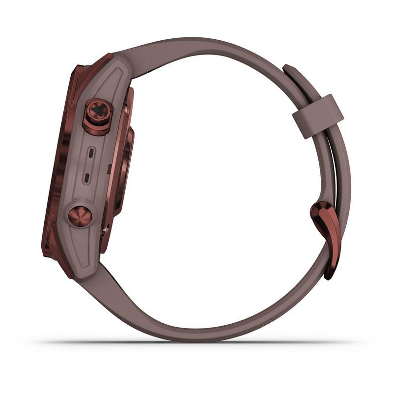Garmin fenix 7S Sapphire Solar Titan Sportuhr
