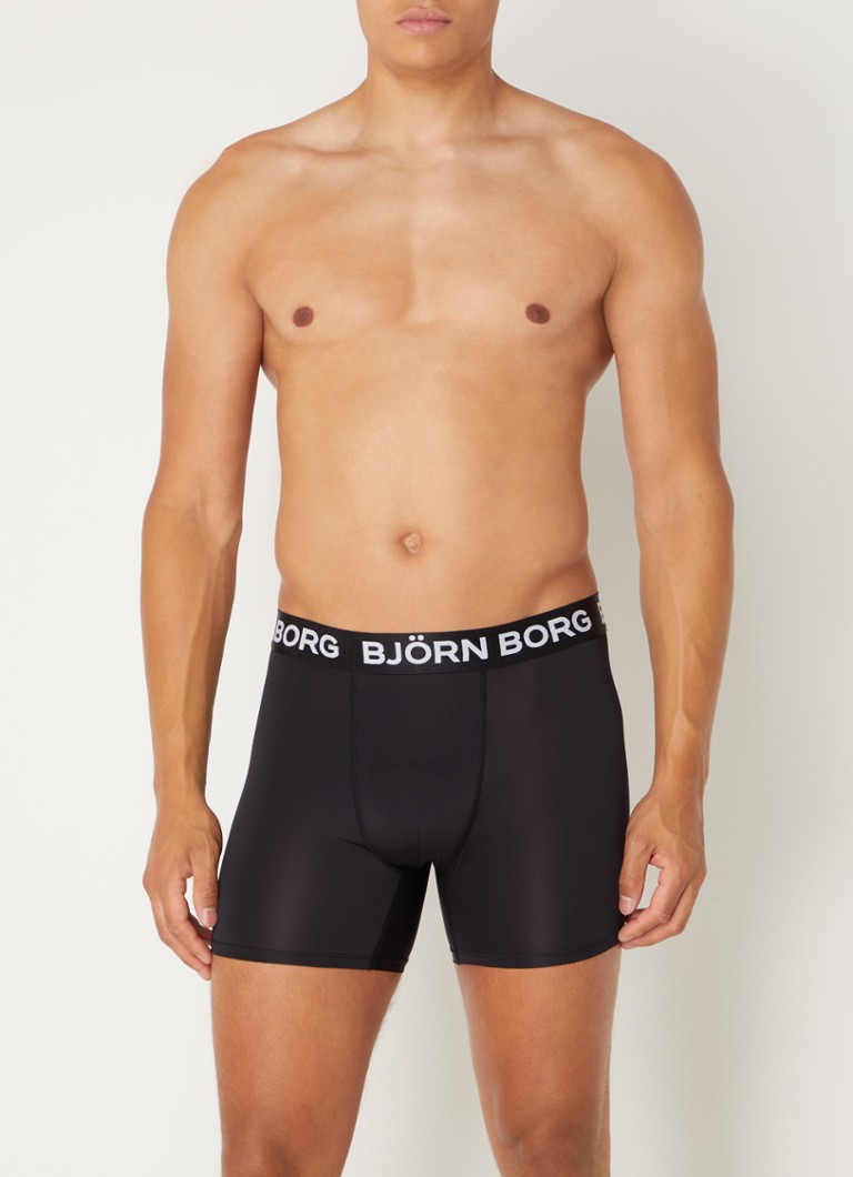 Μποξεράκι Björn Borg Performance με λογότυπο σε συσκευασία των 5 τεμαχίων