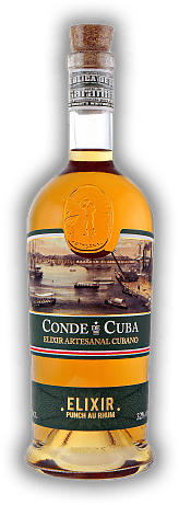 Conde de Cuba Elixir Conde de Cuba Elixir Spirituose auf der Basis von cubanischem Rum. 0,7	 Liter - Vol 32%