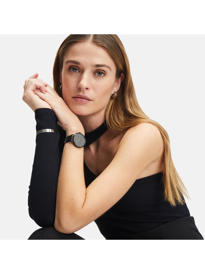 Tamaris Armbanduhr in schwarz günstig kaufen onesize