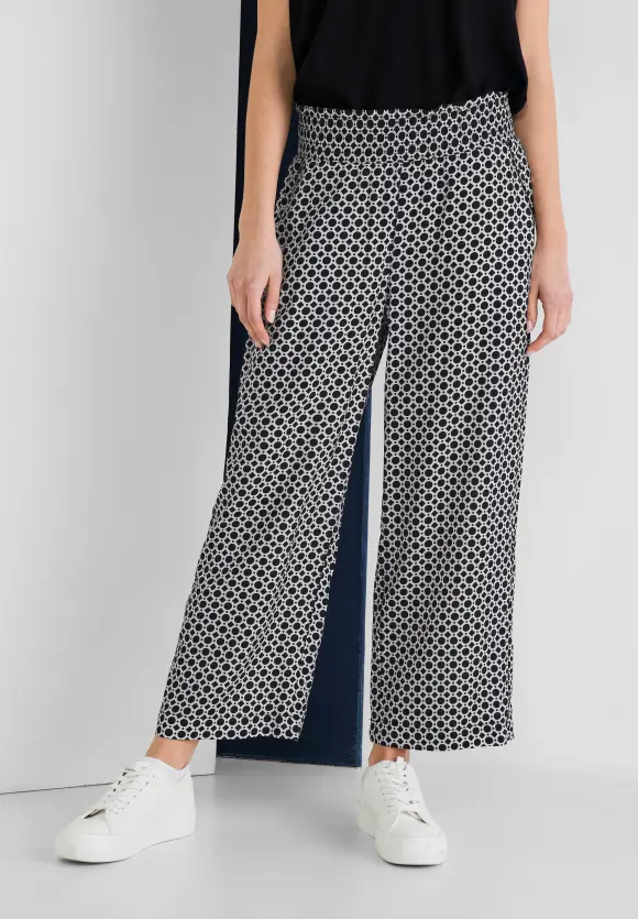 Street One Loose Fit Hose mit Print