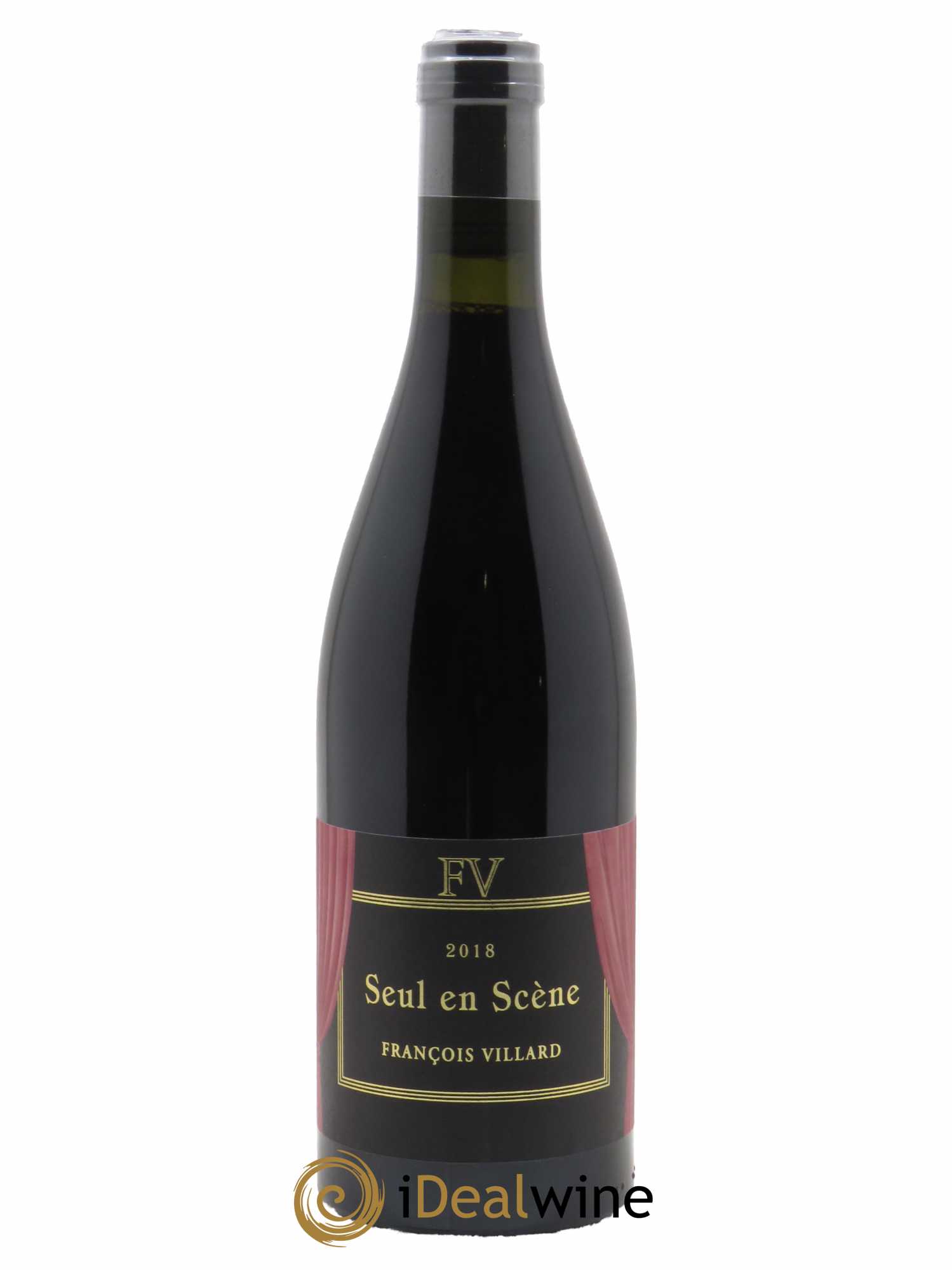 IGP Collines Rhodaniennes Seul en scène François Villard  2018 - Lot de 1 Bouteille