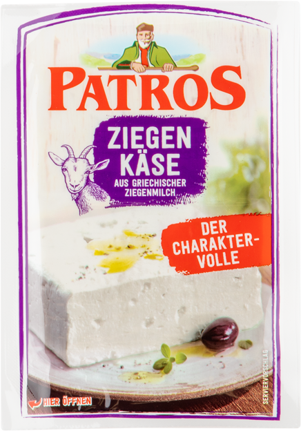 Patros Ziegenkäse 55%