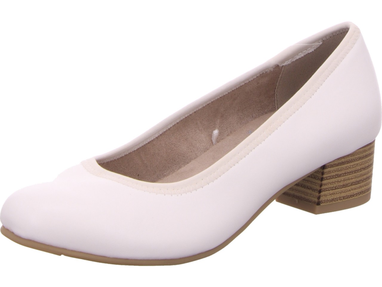 JANA Modische Pumps weiss