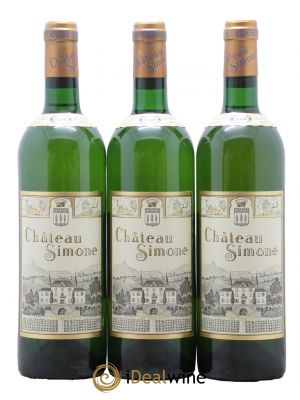 Palette Château Simone Famille Rougier  2008 - Lot de 3 Bouteilles