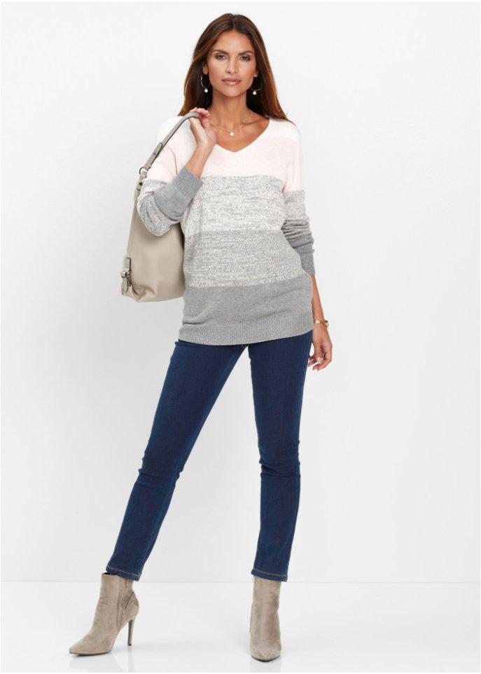 Premium Pullover mit Cashmere-Anteil