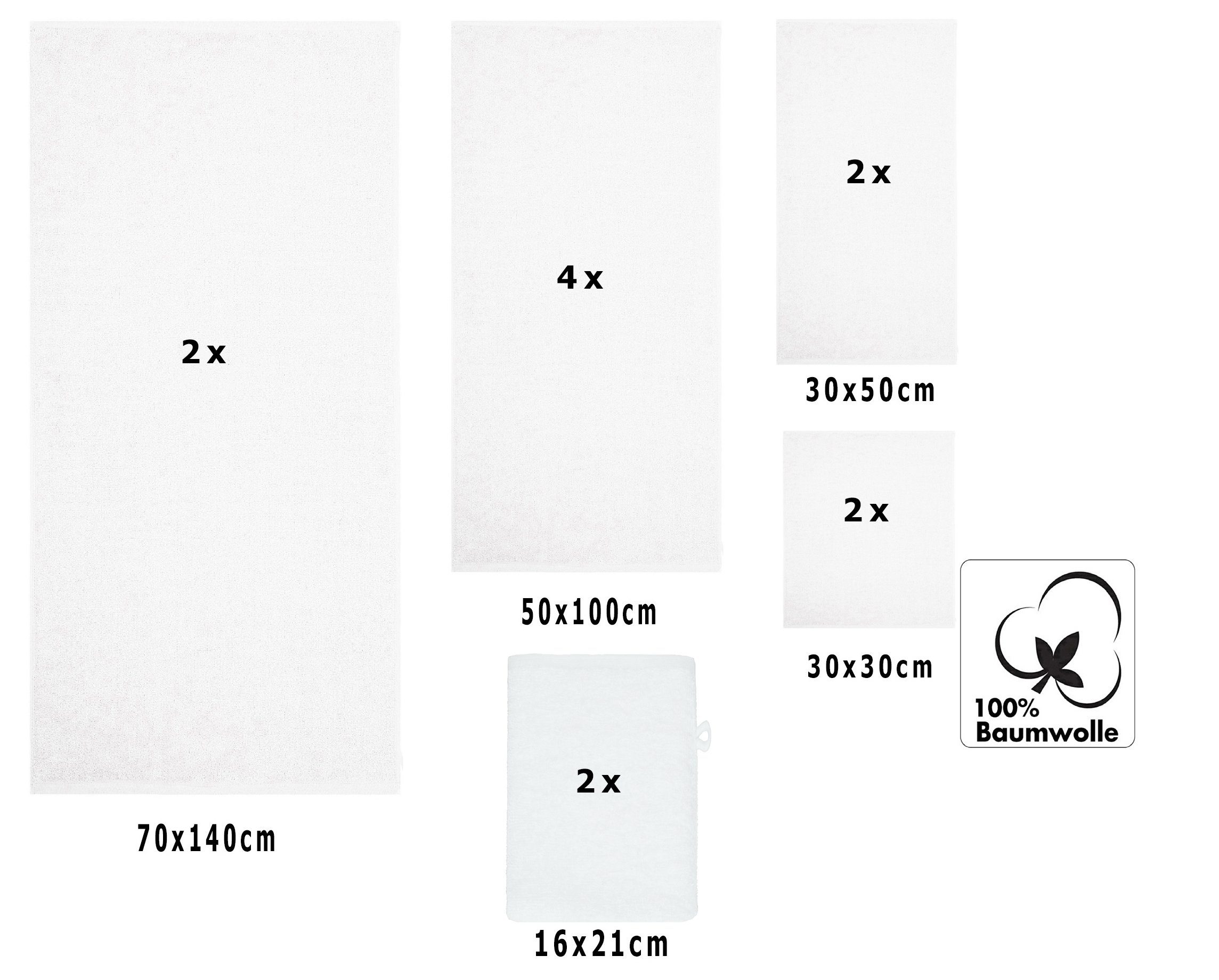 Betz Handtuch Set 12 TLG. Handtuch Set Berlin 100% Baumwolle, 100% Baumwolle