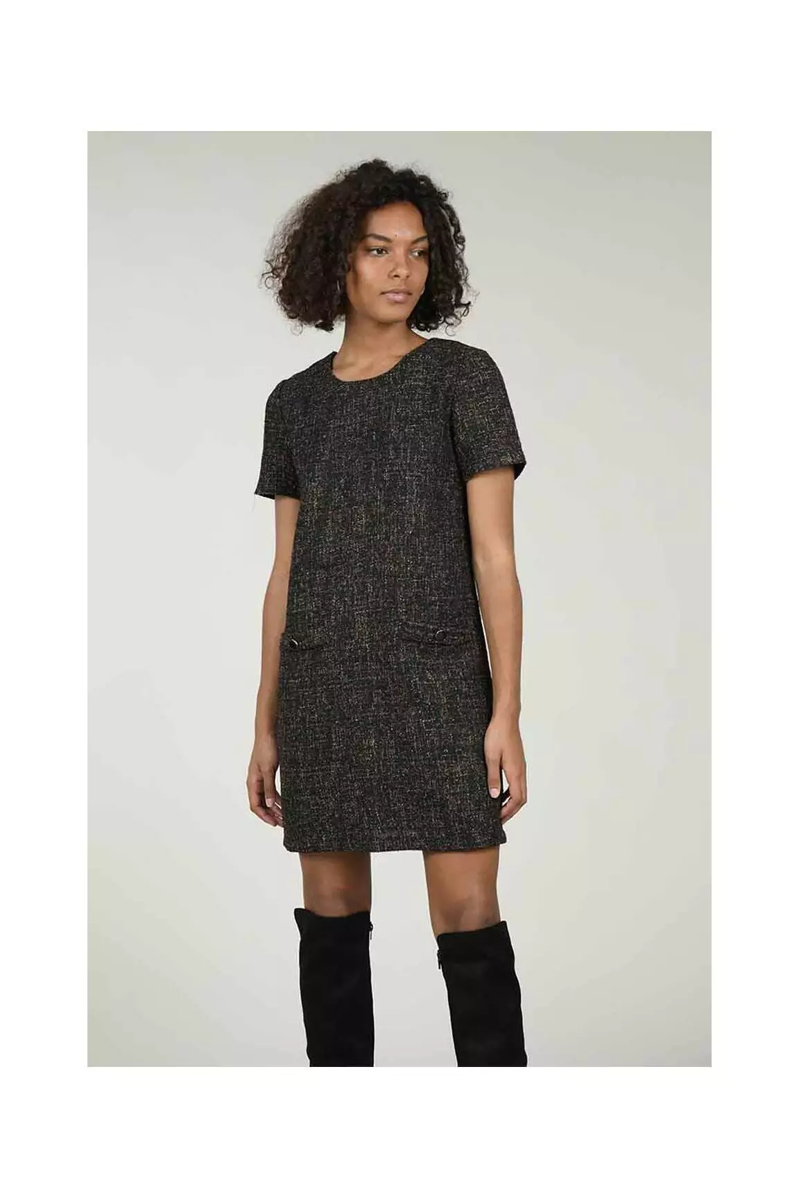 Molly Bracken Robes Mi Longues Femme couleur noir