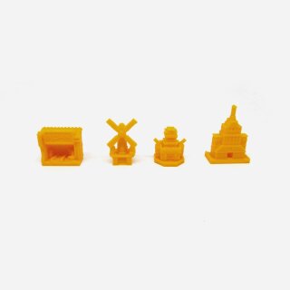 5 Faction Building Token Set for Scythe - 60 pieces