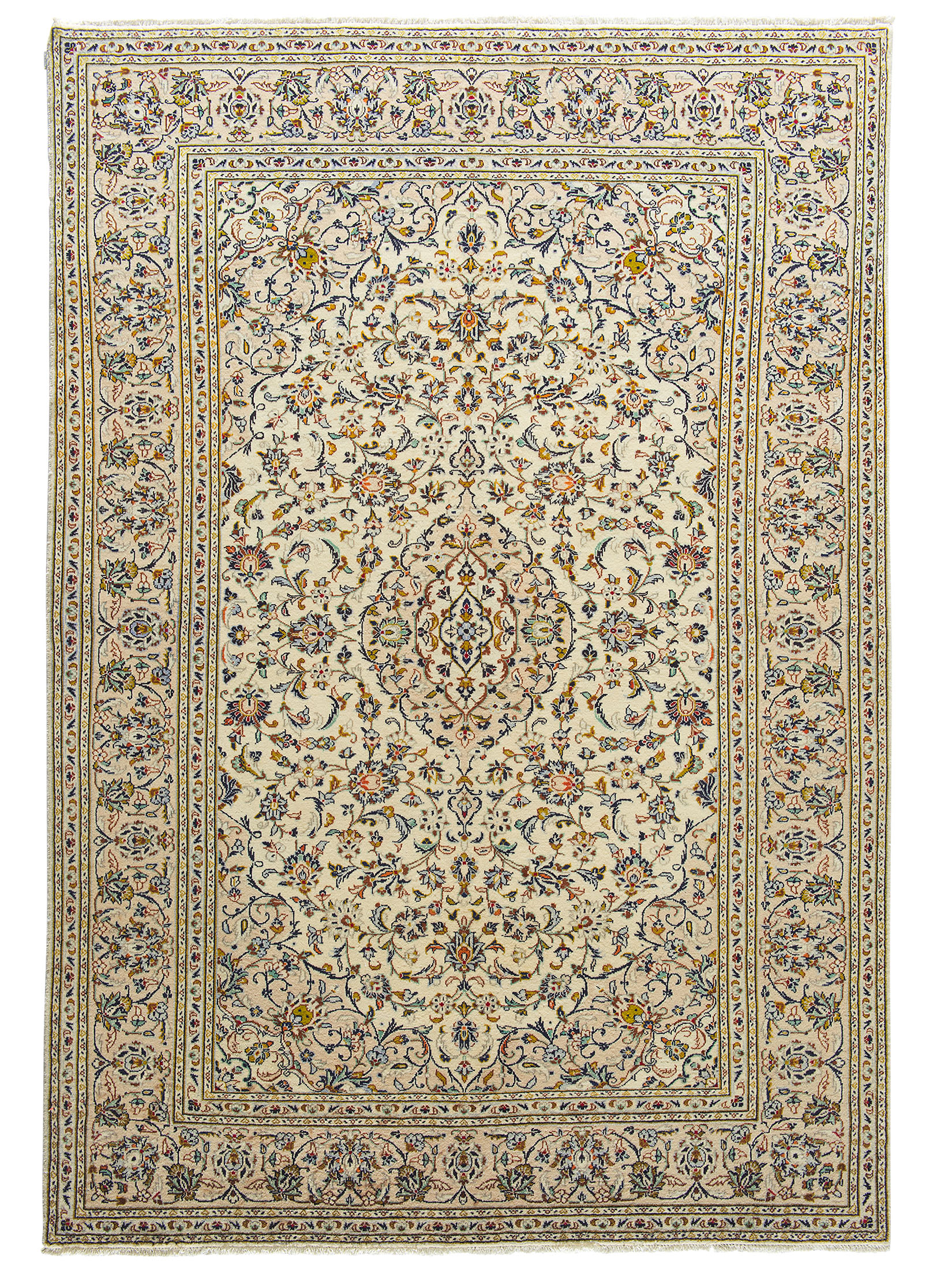 Keshan ca. 198 x 290 cm, Unikat / Einzelstück