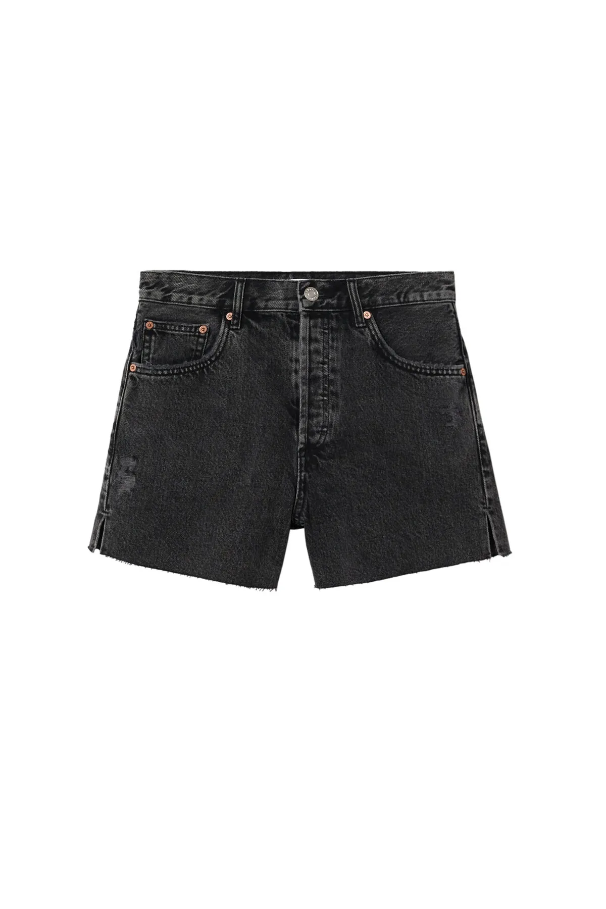 MANGO  Graue Damen-Shorts und Bermuda 37000346