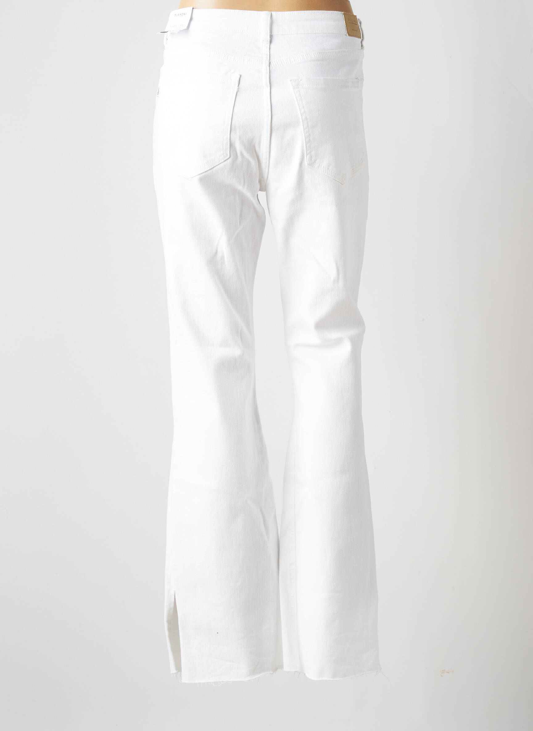 Tiffosi Jean Flare Femme couleur blanc