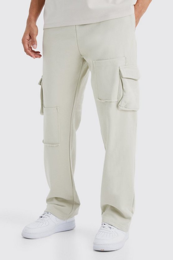 Lockere Cargo-Jogginghose mit Farbverlauf