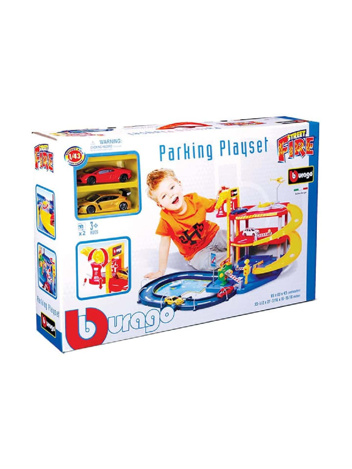 Bburago Spielset - Street Fire Parkgarage in mehrfarbig günstig kaufen onesize