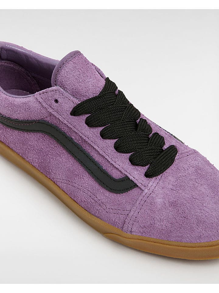 Vans Leder-Sneakers in Lila günstig kaufen