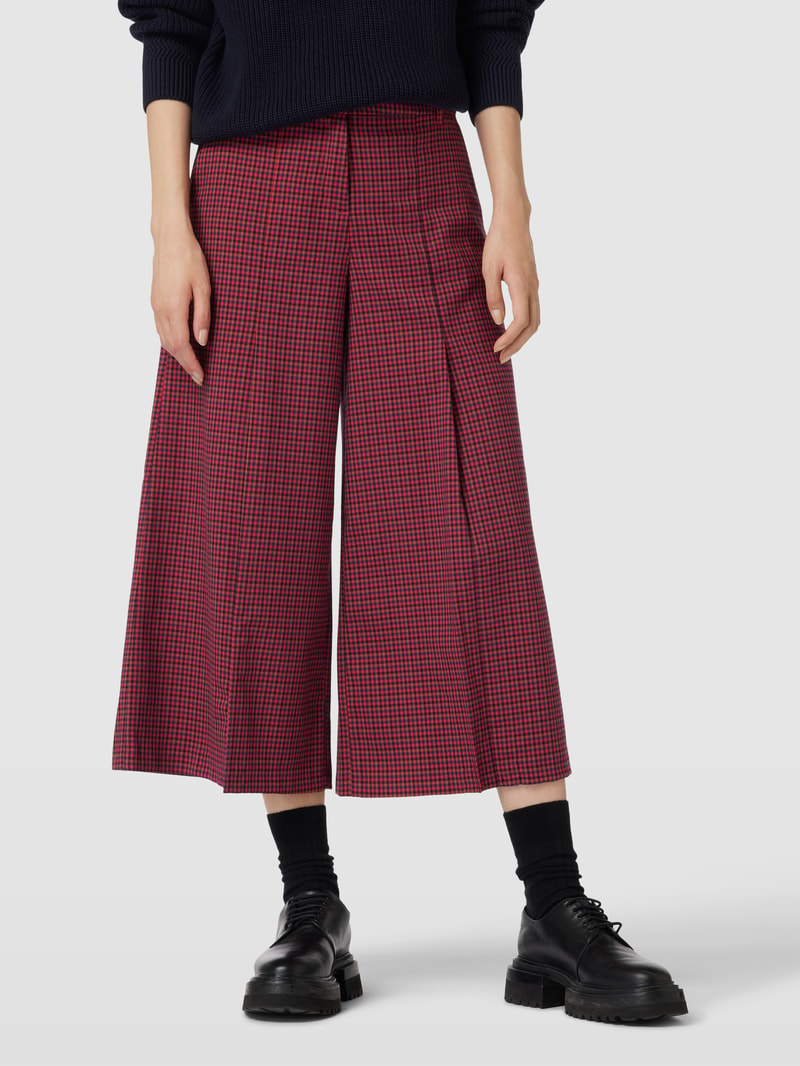 Hose mit Allover-Muster in pink