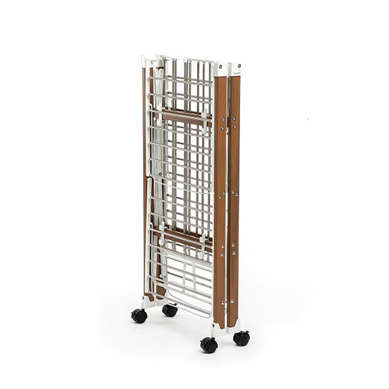 InnovaGoods Wäscheständer VERTIKALER KLAPPBARER WÄSCHESTÄNDER MIT RÄDERN INNOVAGOODS 38 STANGEN