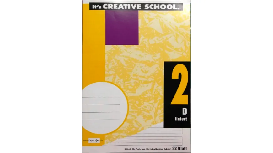 PAPERZONE Heft A5 Lineatur 2 32 Blatt
