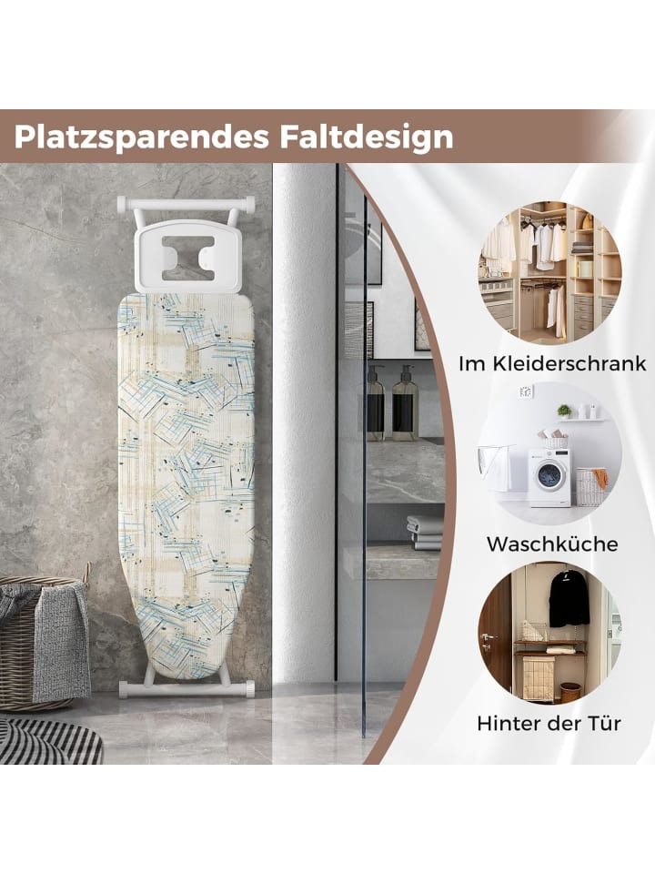 COSTWAY Bügelbrett klappbar mit Eisenablage in Andere günstig kaufen onesize