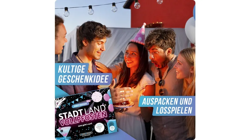 Denkriesen - STADT LAND VOLLPFOSTEN® - PARTY EDITION - 
