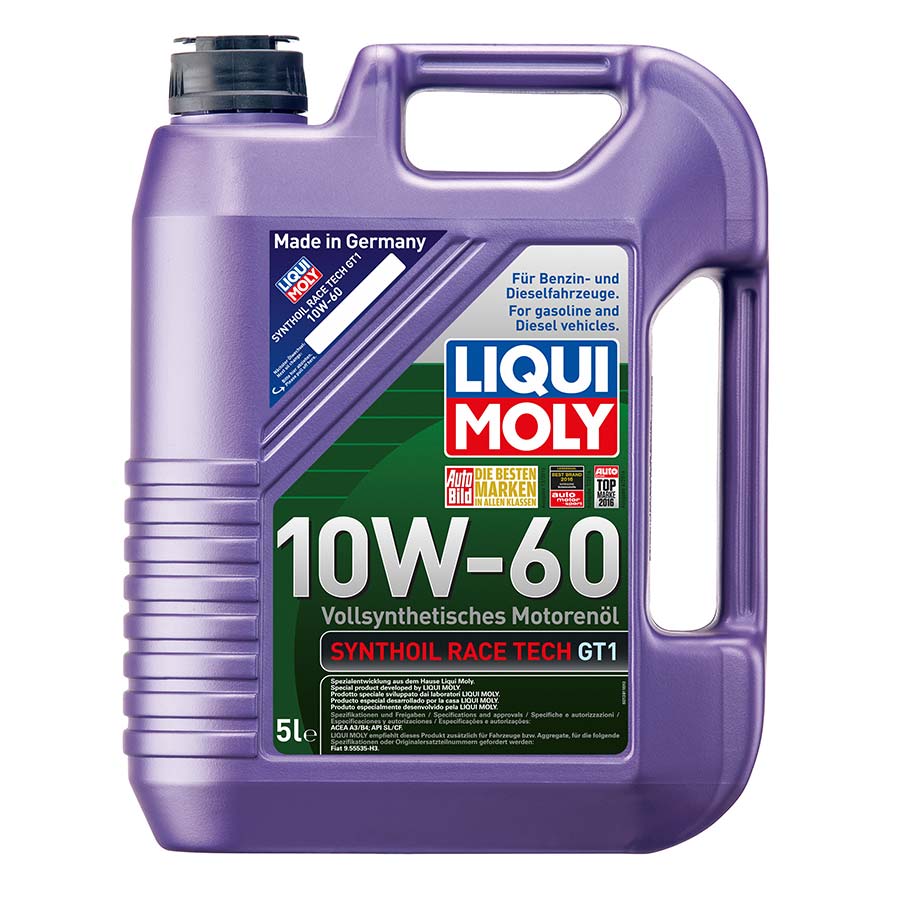 Liqui Moly Synthoil Race Tech GT1 10W-60 Motoröl, 5 Liter - ATU