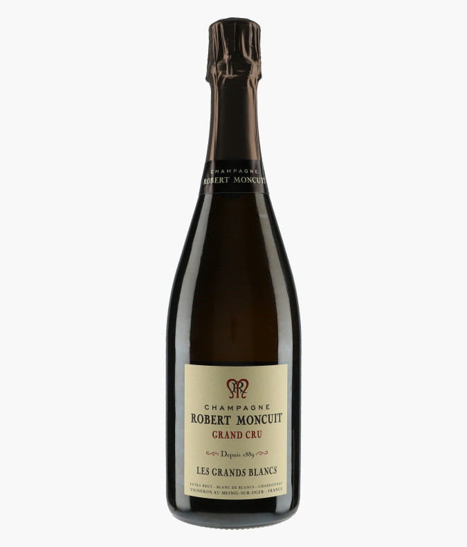 Champagne Brut Grand Cru Les Grands Blancs N.V.MONCUIT ROBERT