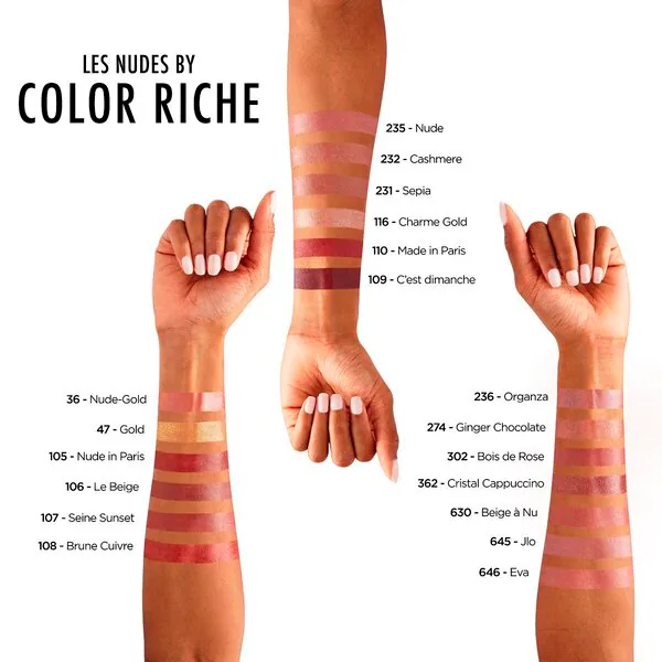 L'Oréal Paris Color Riche 108 Kobberbrun Satinlæbestift