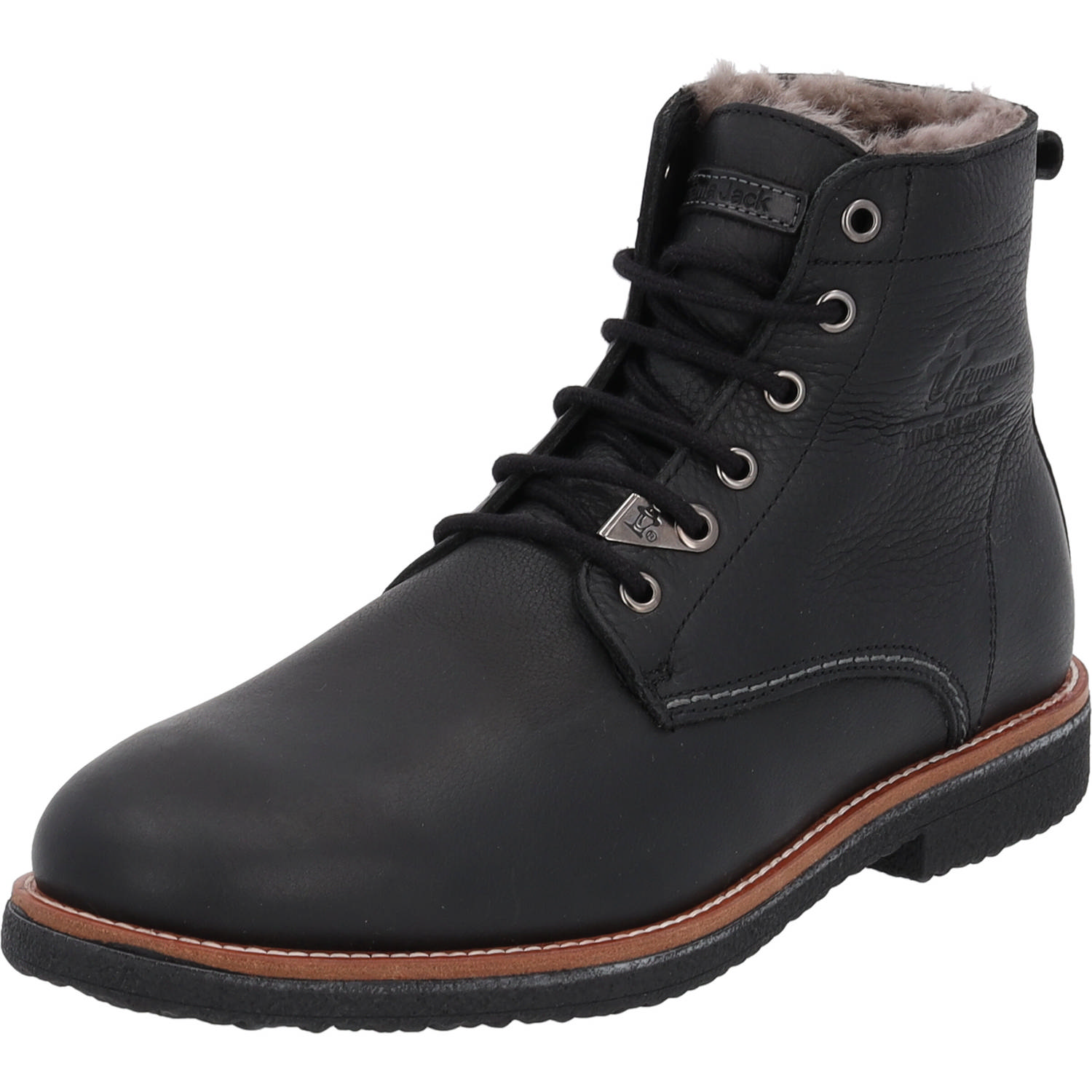 Panama Jack Glasgow Igloo C, Stiefeletten, Herren, Schwarz (Napa Grass Negro/Black)