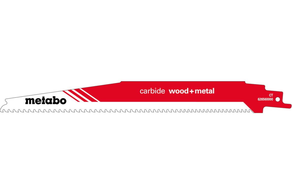 Metabo Tilbehør 626560000 Bajonettsagblad HM 225/6-8 TPI S1156XHM (1 stk.)