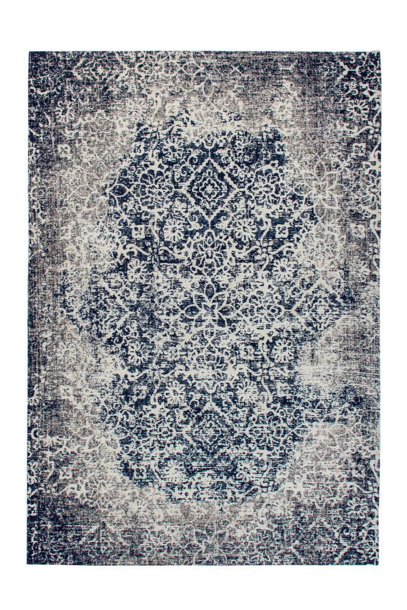 Kayoom River 140 Grau / Multi 80cm x 150cm