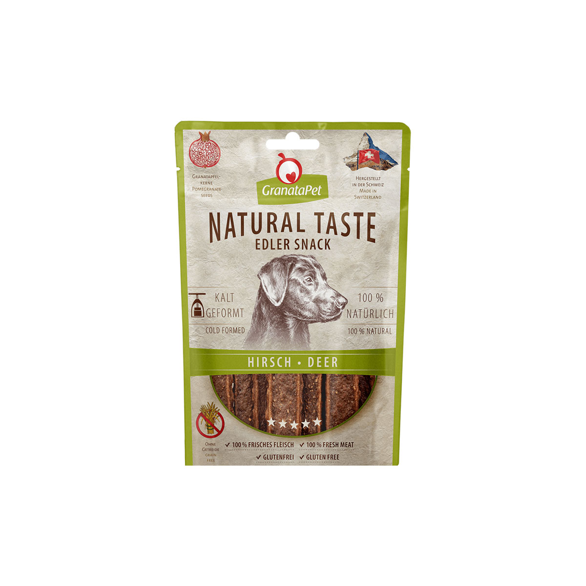 GranataPet Natural Taste Edler Snack Hirsch kaufen bei ZooRoyal